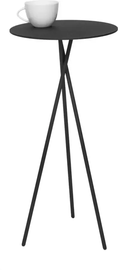 Lourens Fisher Mork bijzettafel zwart