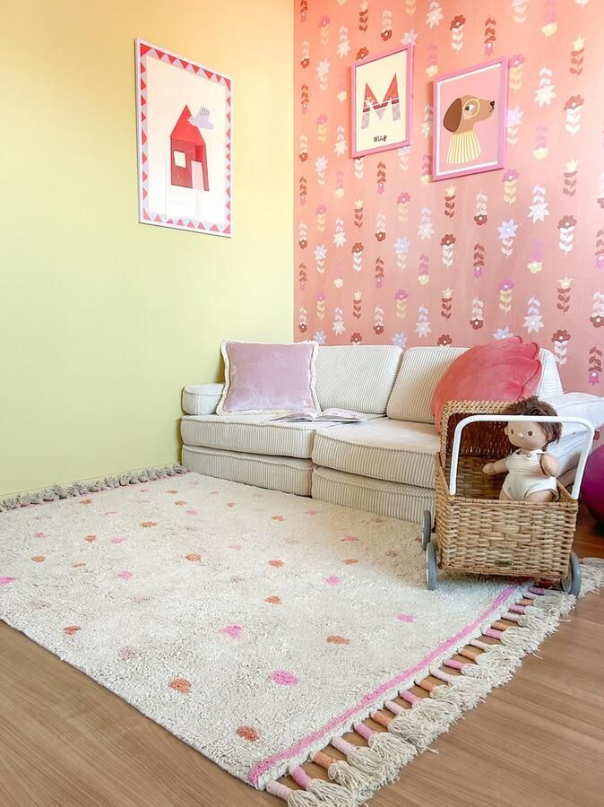 Love by Lily .com Love by Lily groot vloerkleed Pinkmine 170x120 cm