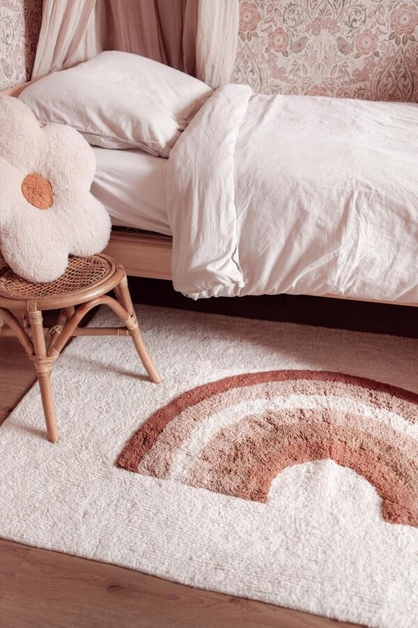 Love by Lily .com Love by Lily Vloerkleed Regenboog 140x90 cm