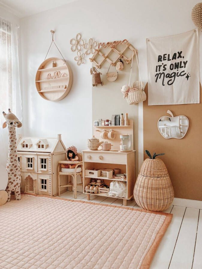 Love by Lily .com Love by Lily groot vloerkleed Rosy Sky City size 150x120cm