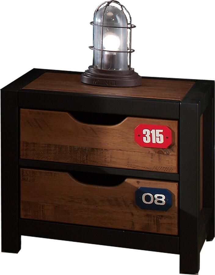 Lucevi Alex Kindernachtkastje- Hout Beige 50x45x45cm