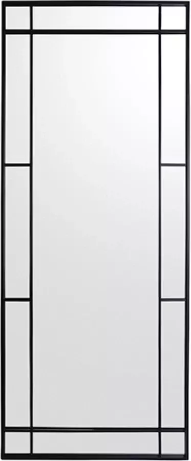 Lucy's Living Lucy s Living Luxe Spiegel BEATRICE Zwart – D77 H183 cm – hotel chique binnen – stoelen – wonen – interieur – woonaccessoires – decoratie