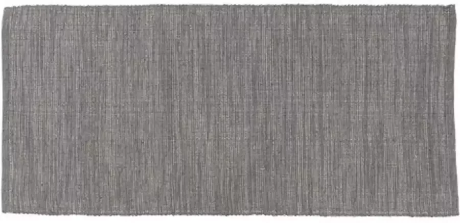 Lucy's Living Lucy s Living Luxe vloerkleed KREKI Grijs – 65 x 140 cm – katoen woonkamer – slaapkamer – kinderkamer – vloerbedekking – wonen – voor binnen en buiten