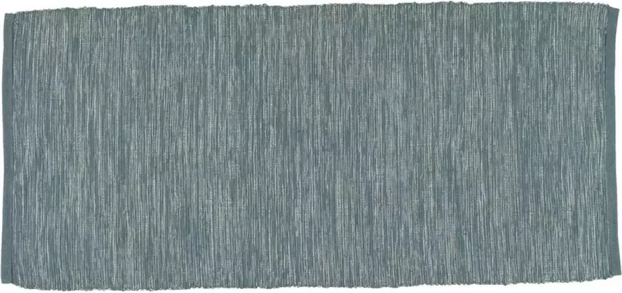 Lucy's Living Lucy s Living Luxe vloerkleed KREKI Groen – 65 x 140 cm – katoen woonkamer – slaapkamer – kinderkamer – vloerbedekking – wonen – voor binnen en buiten