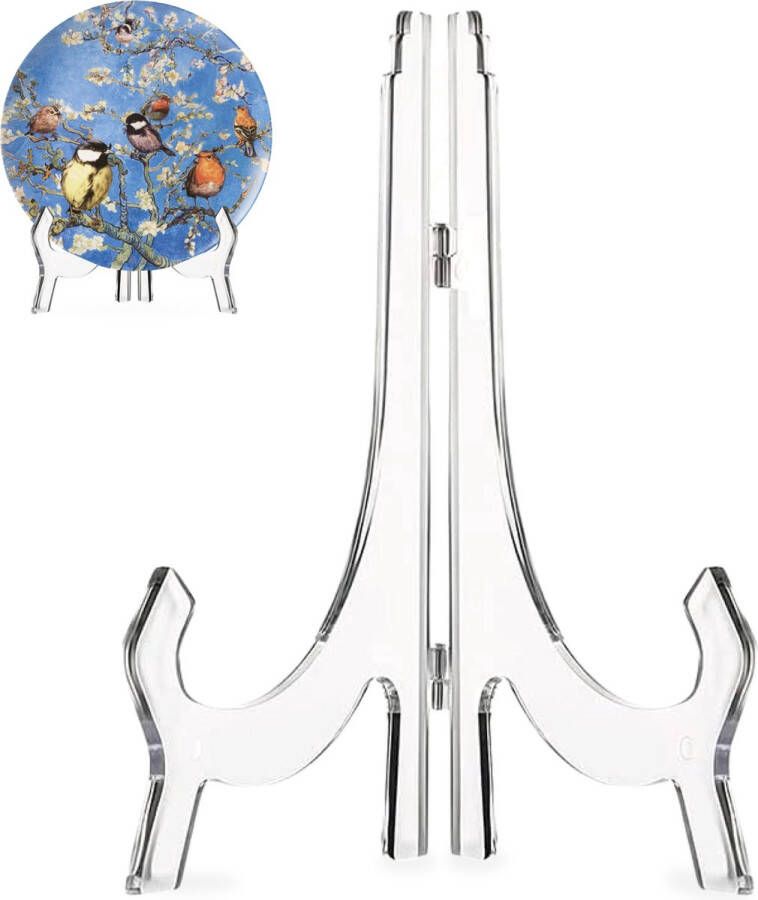 Luft Bordenstandaard Display Transparant Houder Sierborden Boeken Hanger Borden Rek Keukenkast