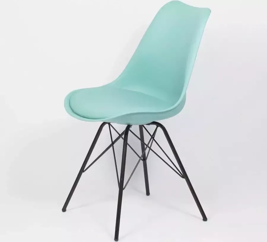 LULA Eetkamerstoel Inger Turquoise