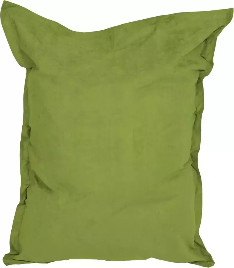 Lumaland Luxe XXL zitzak Beanbag van microvelours Indoor 380 Liter 140 x 180 cm Groen