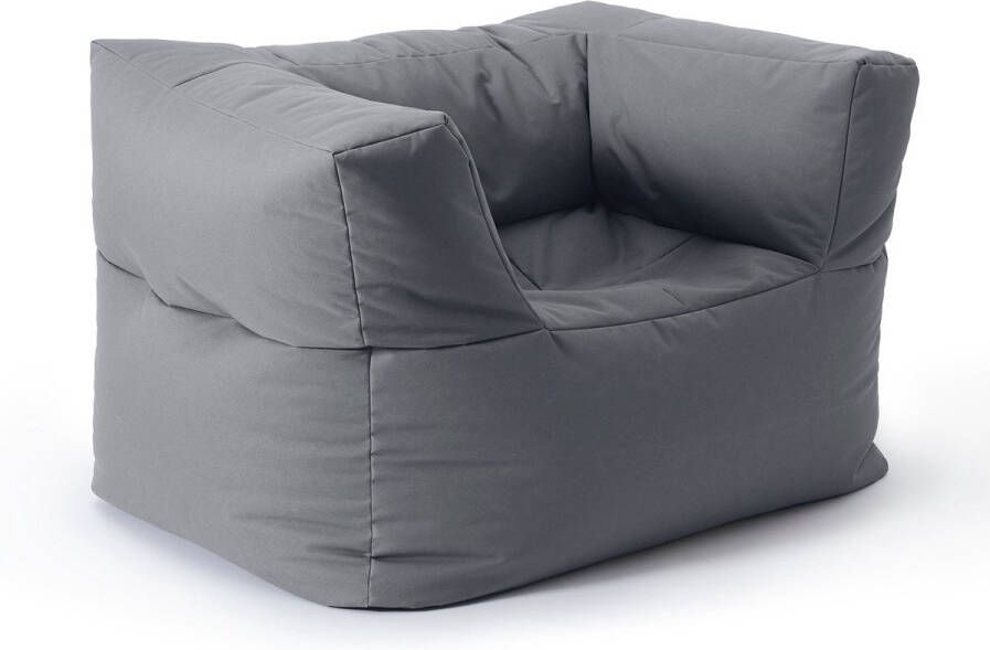 Lumaland Modular Zitzak fauteuil modulaire zitmeubelen grijs 96*72*70 400l