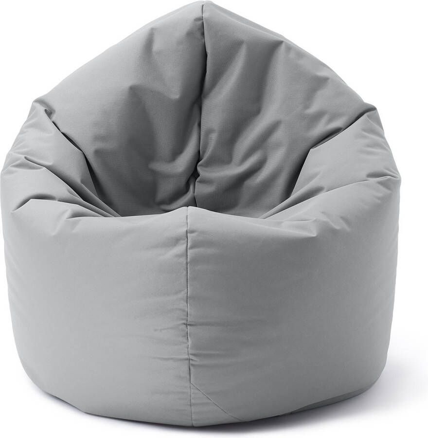 Lumaland zitzak Drops: ronde zitzak (300 L) met 2-in-1-functie voor comfortabel zitten en liggen Ø 120 x 75 cm