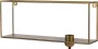Lumbuck Stijlvolle moderne gouden wandbox met lichtbron Yigg Wandlamp gouden wandplank - Thumbnail 1