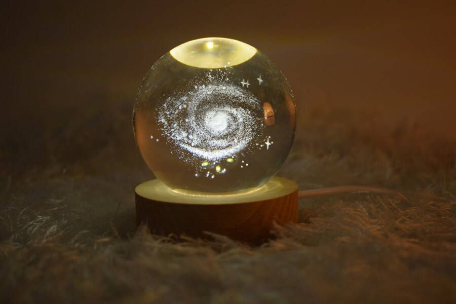 Lumina Moederdag Tip! Spacelamp Galaxy Tafellamp Nachtlamp LED Decoratie Retro Industrieel cadeau