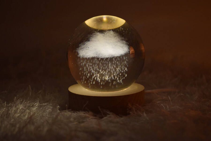 Lumina Moederdag Tip! Spacelamp Regenwolk Tafellamp Nachtlamp LED Decoratie Retro Industrieel cadeau