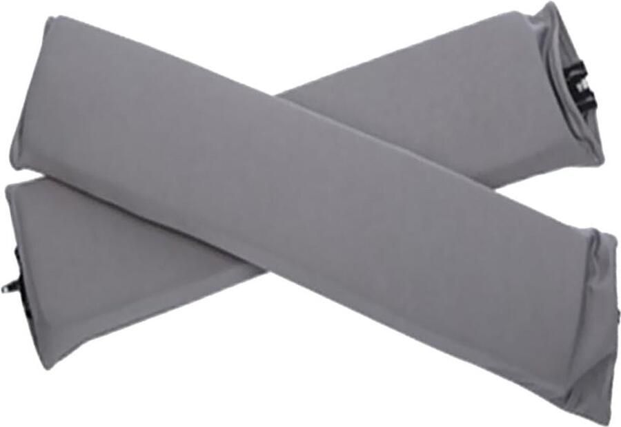 Luvetrex Comfortabele Grijze Armleuningkussens voor Bureaustoel Set van 2