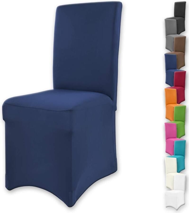 Luvetrex Elastische Stoelhoezen voor Ronde en Vierkante Stoelruggen met Oeko-Tex Certificering