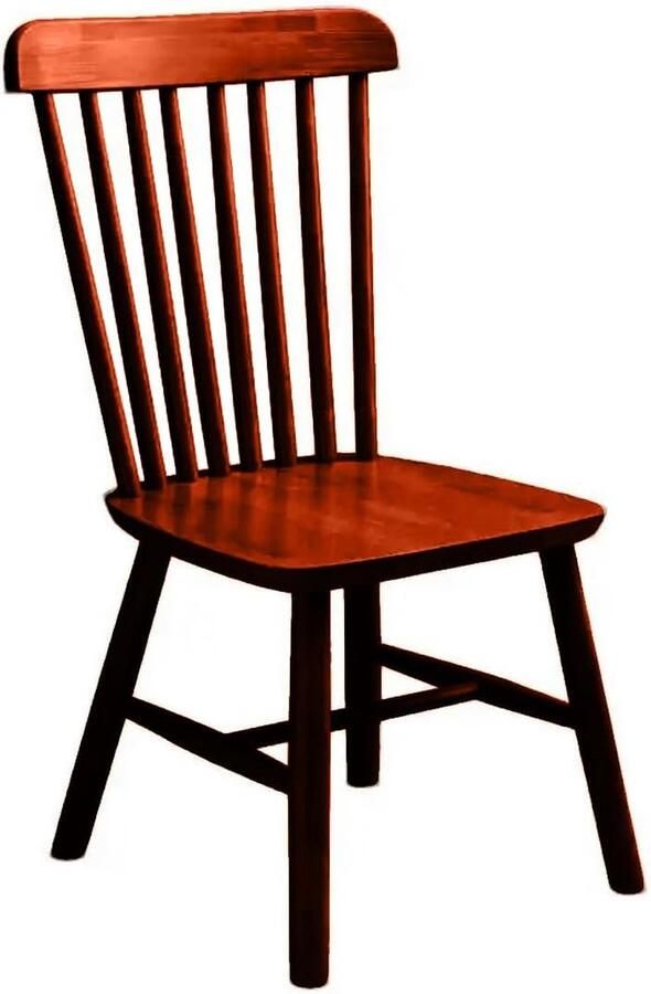 Luvetrex Elegante Scandinavische Eetkamerstoel van Hout met Vintage Design en Comfortabel Zitting