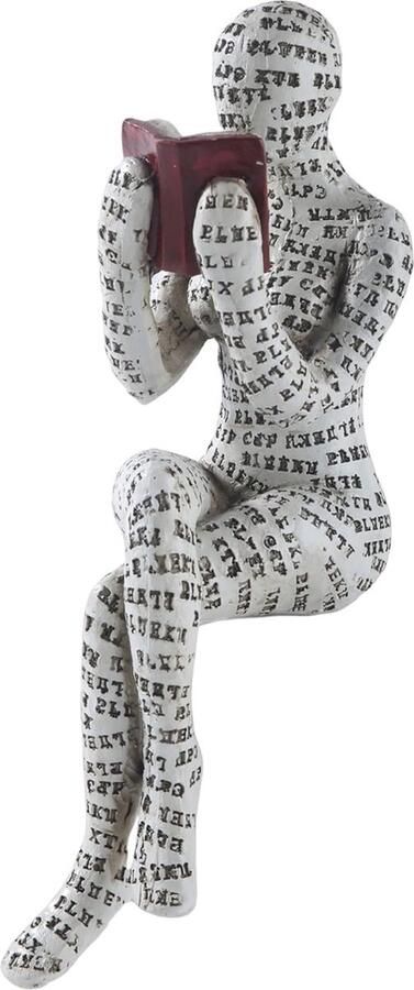 Goodivery Home Decor Pulp Lezende Vrouwen Denker Standbeeld Esthetische Sculptuur Kamerdecoratie Moderne Abstracte Decoratie op Plank Tafel Bureau voor Woonkamer Kantoor Slaapkamer D