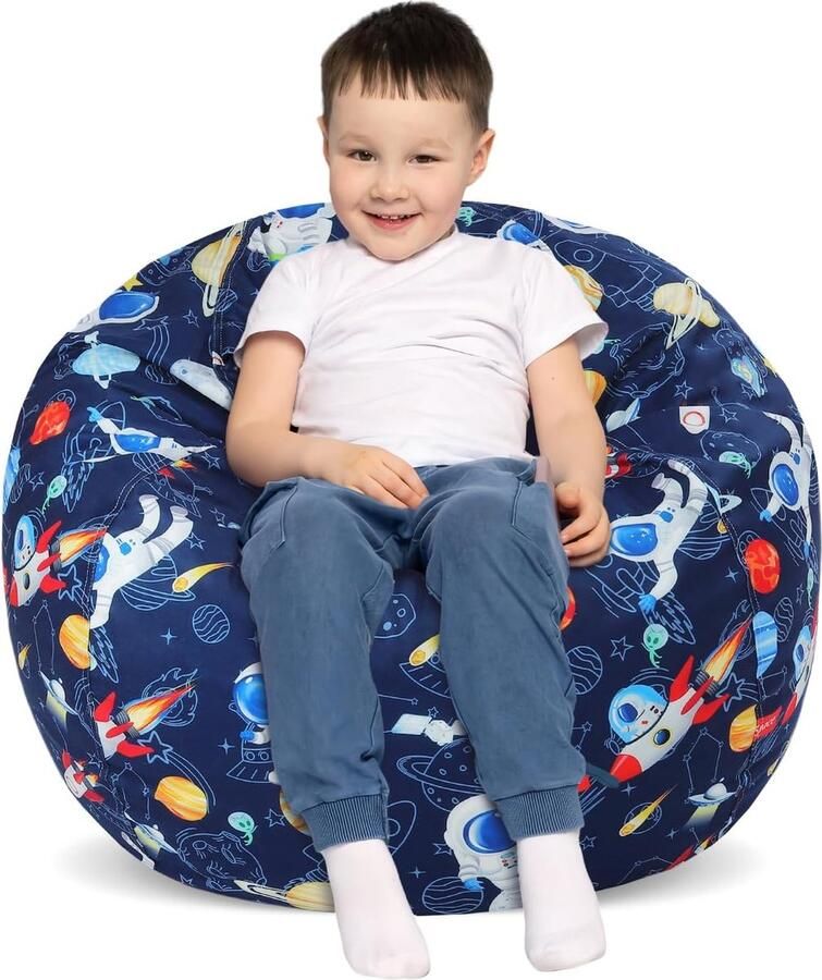 Luvetrex Ruimte Avontuur Speelgoed Opbergzak voor Kinderen Grote Maat Met Schattige Astronaut Ontwerp