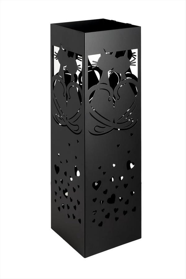 Stijlvolle Paraplubak met Modern Ontwerp voor Thuis en Kantoor Inclusief Kattenontwerp en Haken