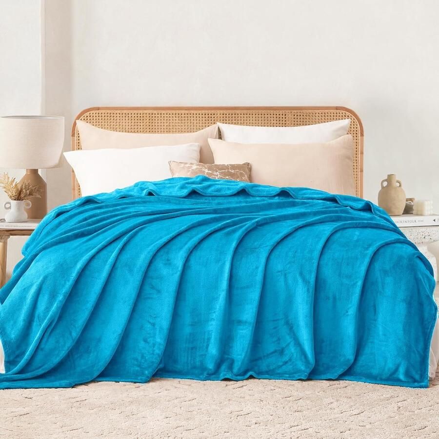Goodivery Warme Zachte XXL Fleece Deken 220x240 cm voor Bank en Bed