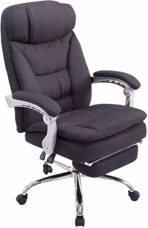 Luxe Comfort Bureaustoel Kantoorstoel XL Ergonomisch Voetensteun Verstelbaar 67x122 cm