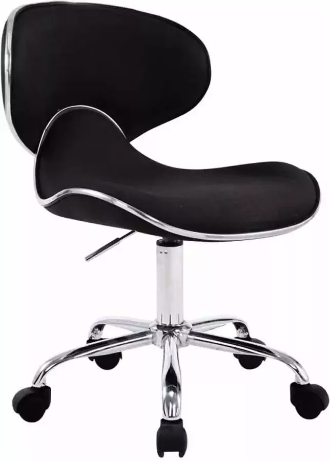 Luxe Comfort Bureaustoel Stoel Design In hoogte verstelbaar Stof Zwart