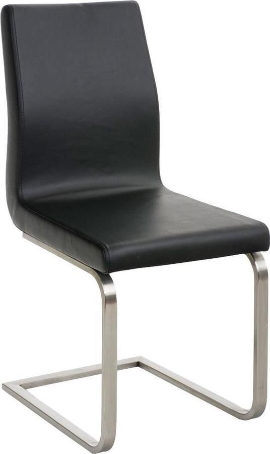 Luxe Comfort Eetkamerstoel Stoel Kunstleer Zwart