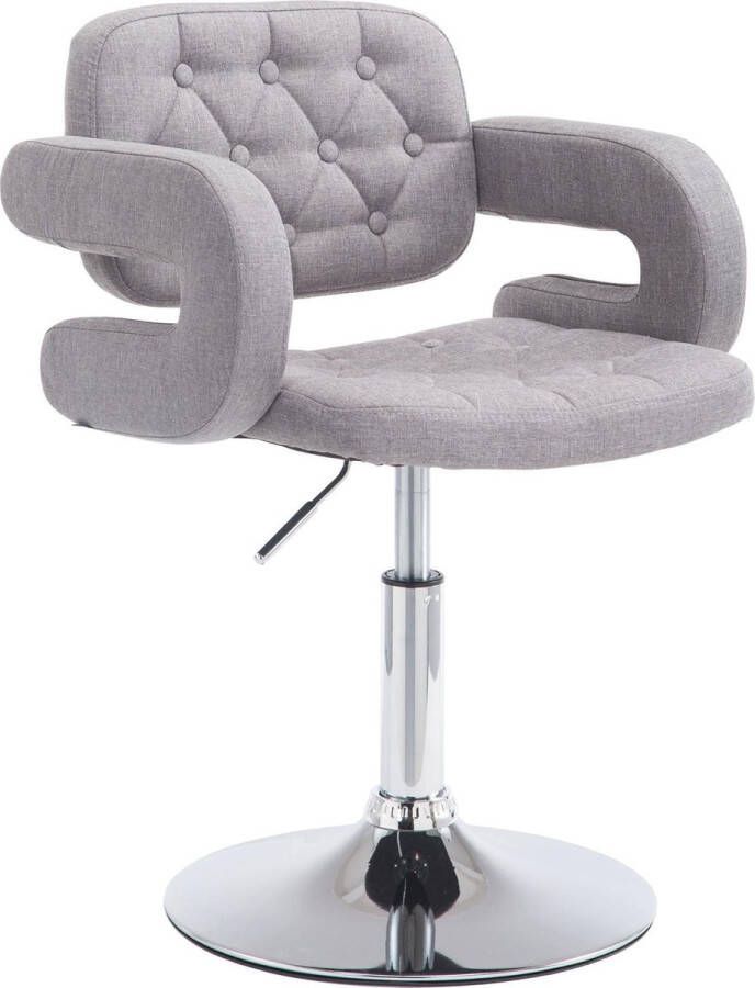 Luxe Comfort Moderne barkruk Comfortabel Stijlvol Optimaal Comfort Verstelbaar Grijs