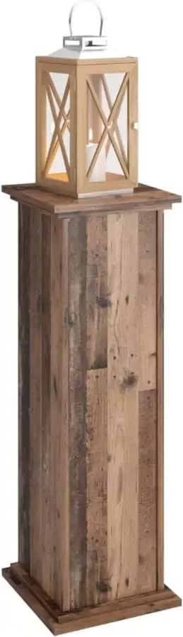 Modern life ModernLife' Accenttafel met deur 88 5 cm old style donkerkleurig