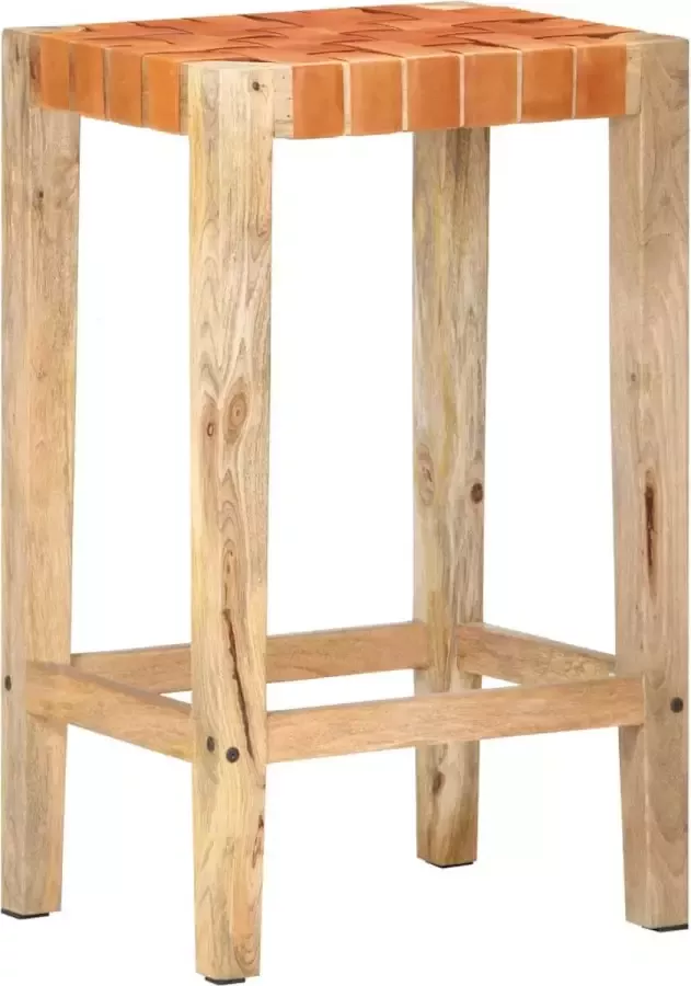 Prolenta Premium INFIORI Barkrukken 2 st 75 cm echt leer bruin