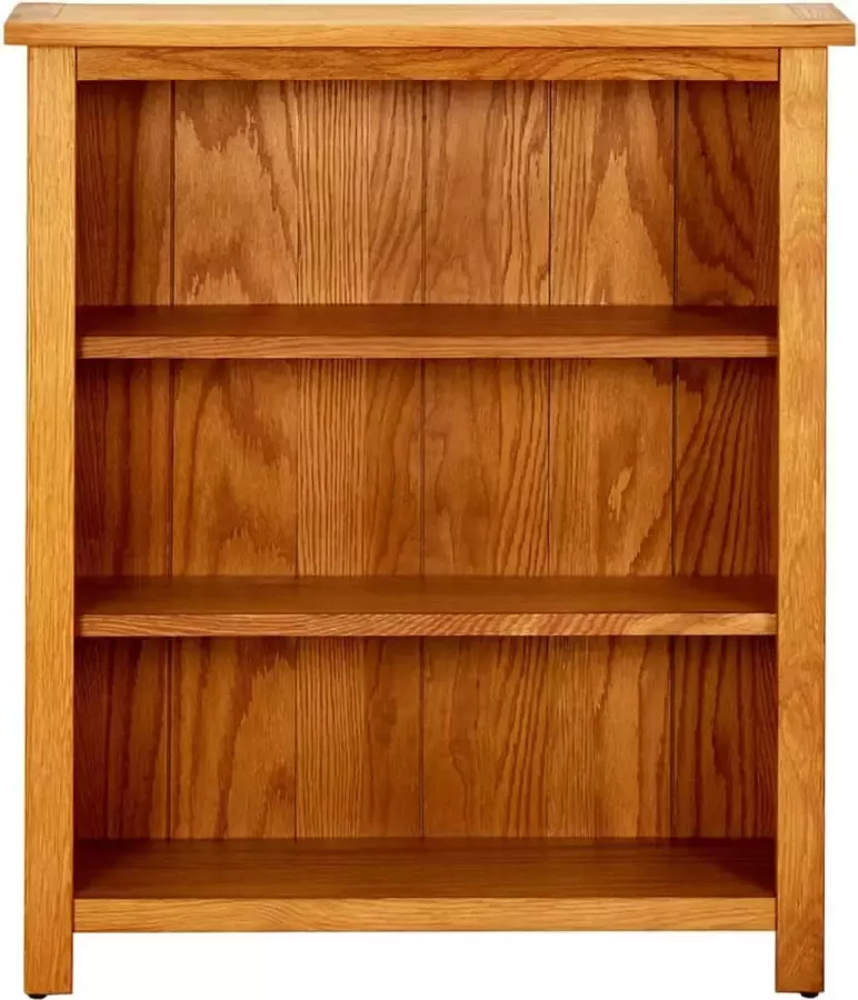 Modern life ModernLife' Boekenkast met 3 schappen 70x22 5x82 cm massief eikenhout