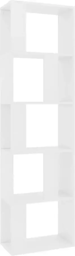 Modern life ModernLife' Boekenkast kamerscherm 45x24x159 cm bewerkt hout wit