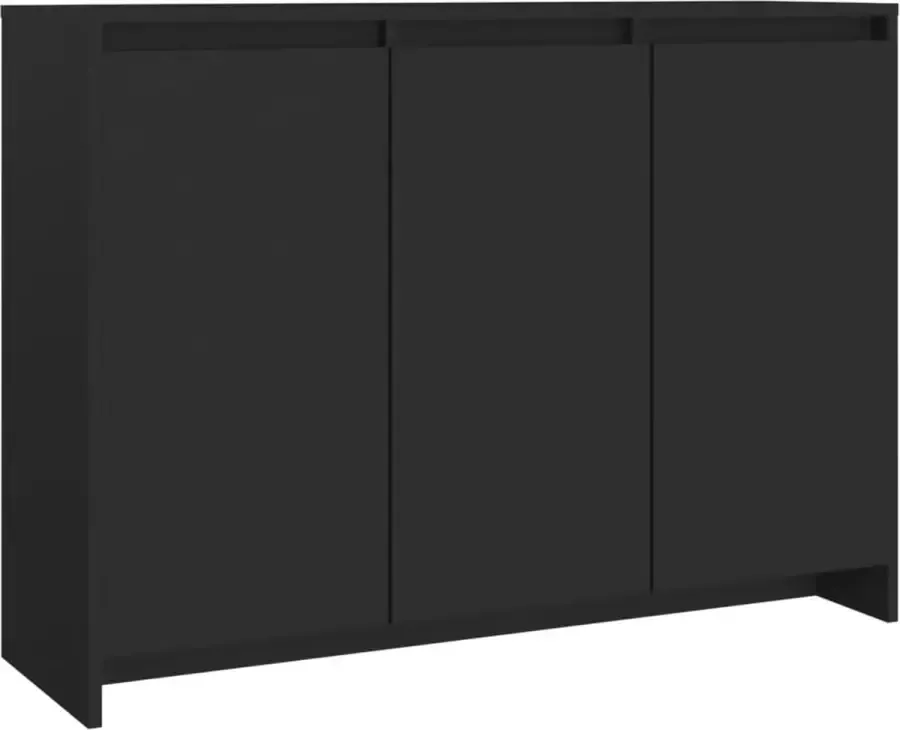 Modern life ModernLife' Dressoir 102x33x75 cm spaanplaat zwart