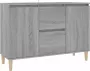 Modern life ModernLife' Dressoir 103 5x35x70 cm bewerkt hout grijs sonoma eikenkleurig - Thumbnail 1