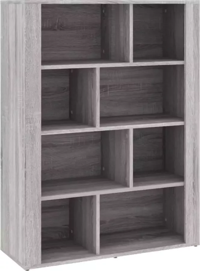 Modern life ModernLife' Dressoir 80x30x106 cm bewerkt hout grijs sonoma eikenkleurig