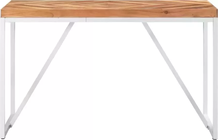 Modern life ModernLife' Eettafel 120x60x76 cm massief acaciahout en mangohout