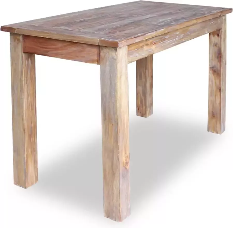 Modern life ModernLife' Eettafel 120x60x77 cm massief gerecycled hout