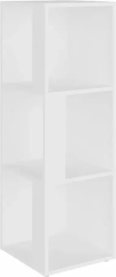Modern life ModernLife' Hoekkast 33x33x100 cm spaanplaat wit