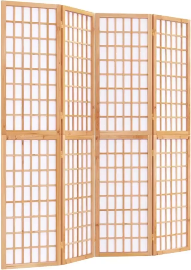 Modern life ModernLife' Kamerscherm inklapbaar 4 panelen Japanse stijl 160x170 cm