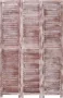 Modern life ModernLife' Kamerscherm met 3 panelen 105x165 cm hout bruin - Thumbnail 1