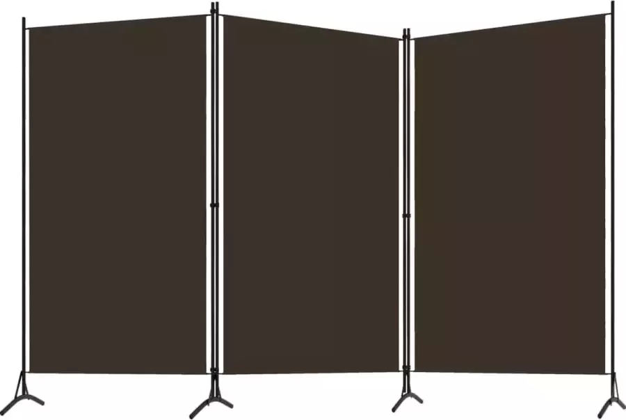 Modern life ModernLife' Kamerscherm met 3 panelen 260x180 cm bruin