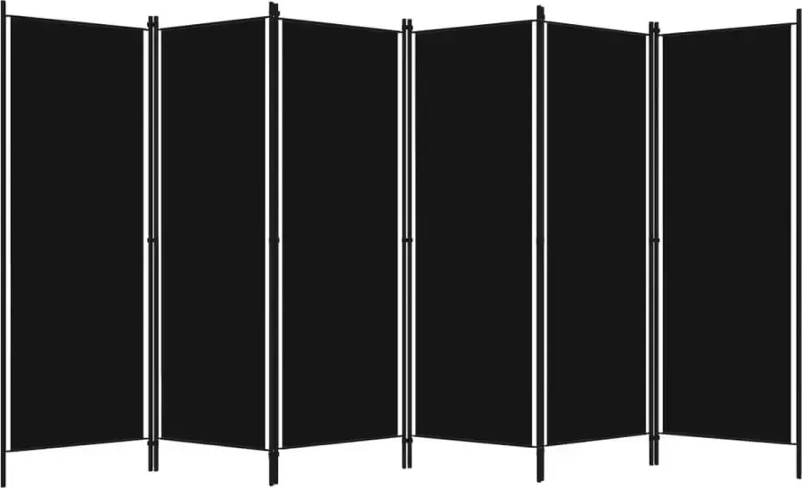 Modern life ModernLife' Kamerscherm met 6 panelen 300x180 cm zwart