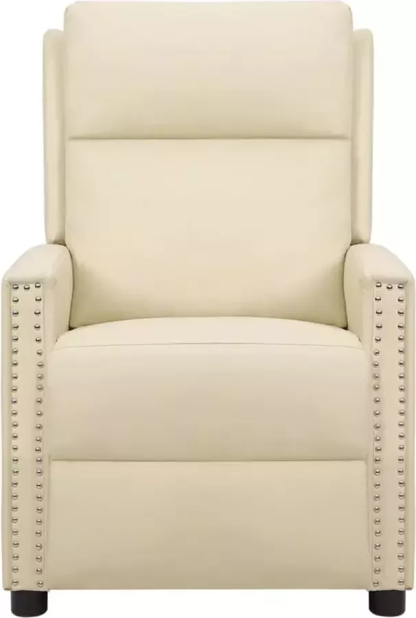 Modern life ModernLife' Massagestoel verstelbaar kunstleer crème