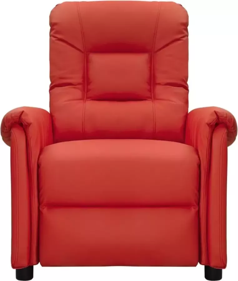 Modern life ModernLife' Massagestoel verstelbaar kunstleer wijnrood