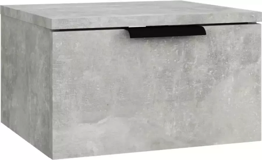LuxerLiving LuxeLivin' Nachtkastje wandgemonteerd 34x30x20 cm betongrijs