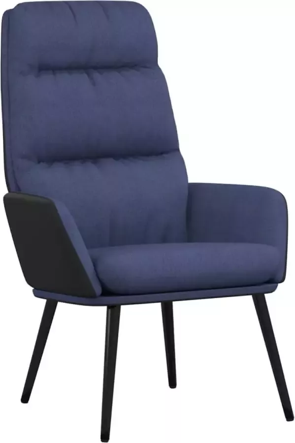 Modern life ModernLife' Relaxstoel stof blauw