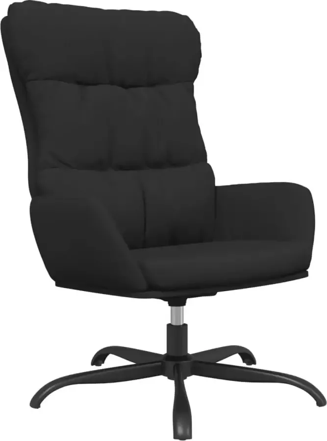 LuxerLiving LuxeLivin' Relaxstoel stof zwart