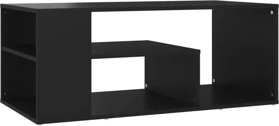 Modern life ModernLife' Salontafel 100x50x40 cm spaanplaat zwart