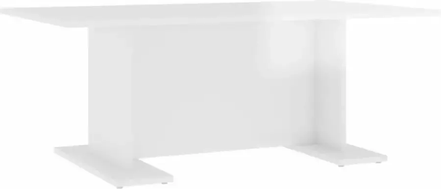 Modern life ModernLife' Salontafel 103 5x60x40 cm spaanplaat hoogglans wit