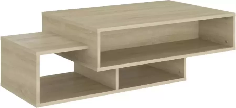 Modern life ModernLife' Salontafel 105x55x32 cm spaanplaat sonoma eikenkleurig