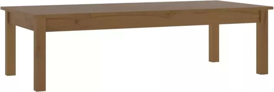 Modern life ModernLife' Salontafel 110x50x30 cm massief grenenhout honingbruin